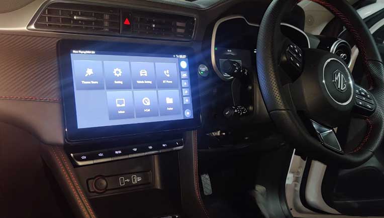 New MG ZS EV to come with 10.1” HD Touchscreen Infotainment system 