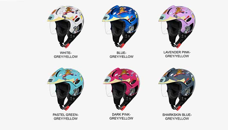 Studds Marshall Kids Tom and Jerry edition helmets launched