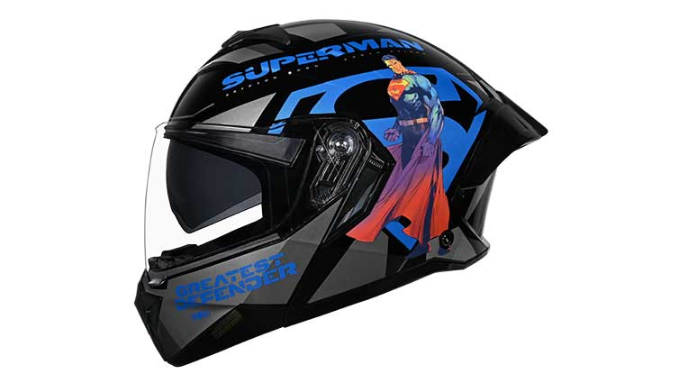 Studds Trooper Superman edition helmet launched at Rs 2290 onward