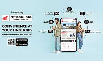 All-new ‘MyHonda-India’ mobile app launched