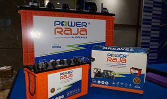 Greaves Retail launches Power Raja e-rickshaw batteries