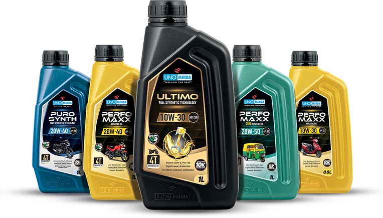 Uno Minda launches BS VI -compliant automotive engine oils for 2 wheelers 