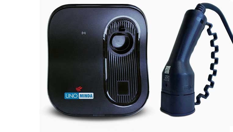 Uno Minda launches portable EV wall charger at Rs 32,514