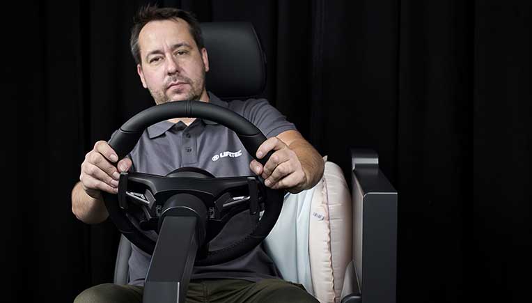 ZF Lifetec airbag can increase crumple zone in passenger compartment
