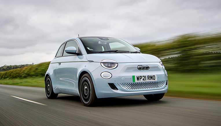 Fiat 500 E, picture courtesy Fiat, Stellanits