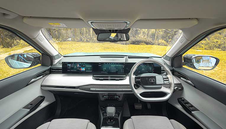 Tata Sierra electric interior