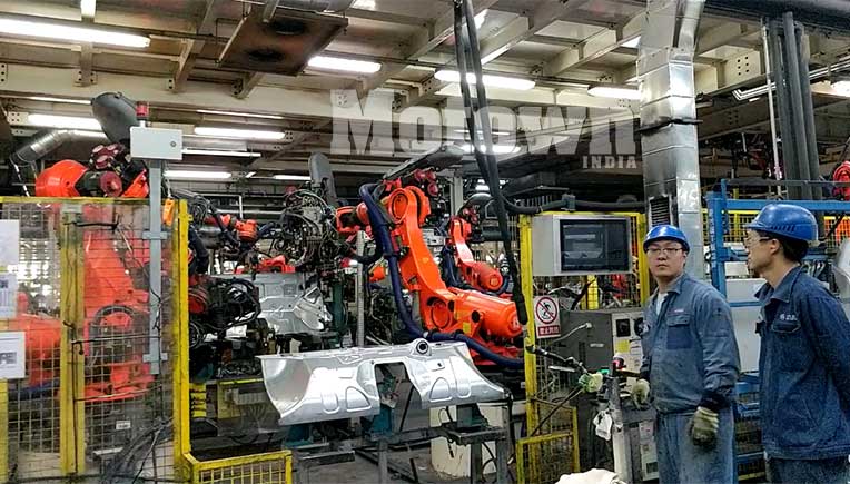 SAIC plant in Shanghai, pic by P Tharyan, Motown India