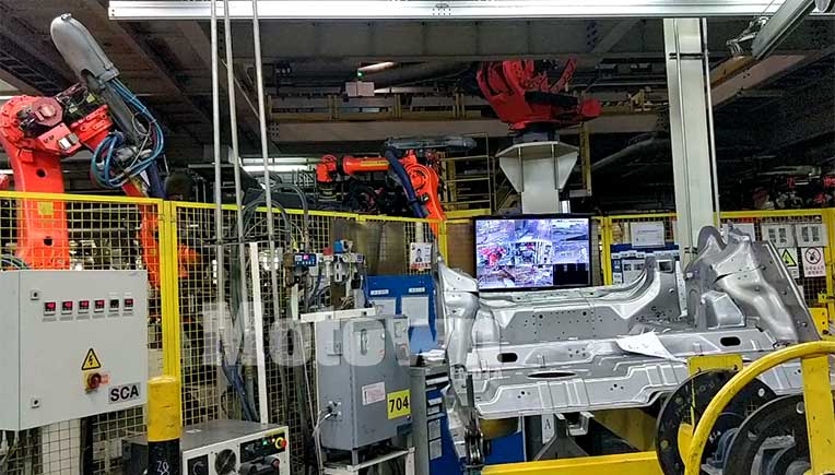 SAIC plant in Shanghai, pic by P Tharyan, Motown India