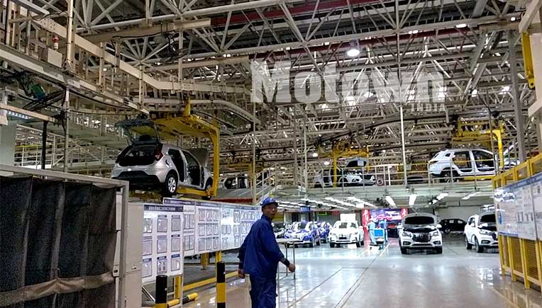 SAIC plant in Shanghai, pic by P Tharyan, Motown India