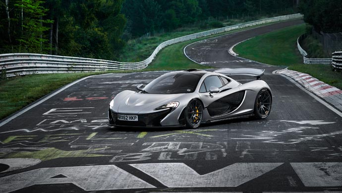 Nordschleife track in Germany