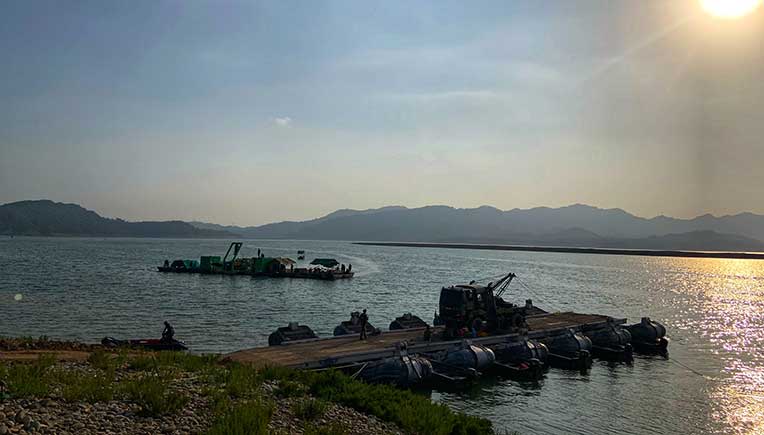 Search operations at Ranji Sagar dam