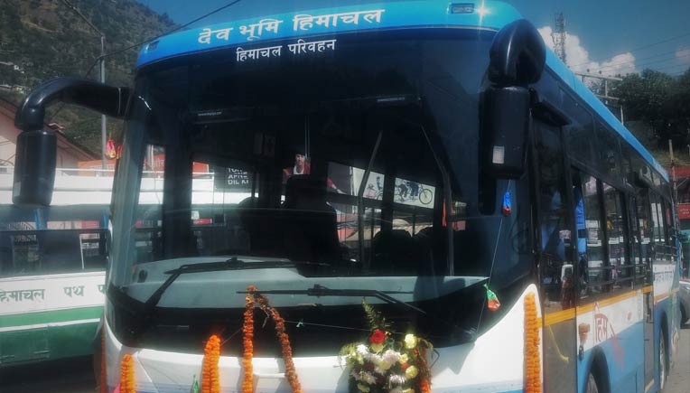Goldtsone Infratech's Electric Bus, For representation purpose only