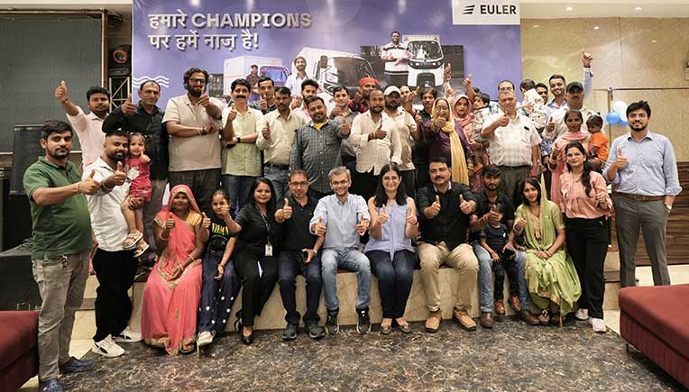 100+ ‘Euler Champions’ clock over 1 crore kilometers with Hiload EV