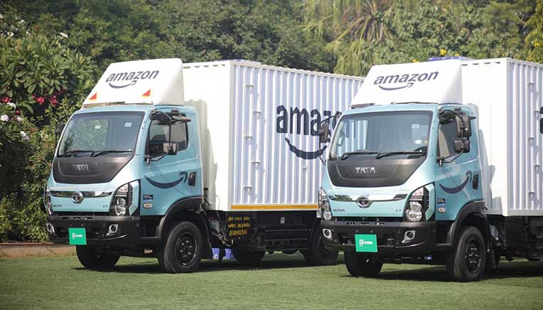 Amazon collaborates with Tata Motors to deploy 3,000 e trucks