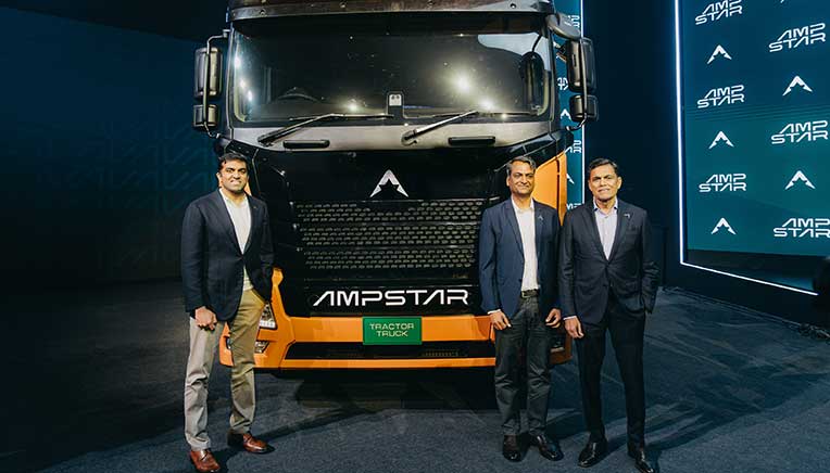 Ampstar deploys first 100 electric tractor trucks