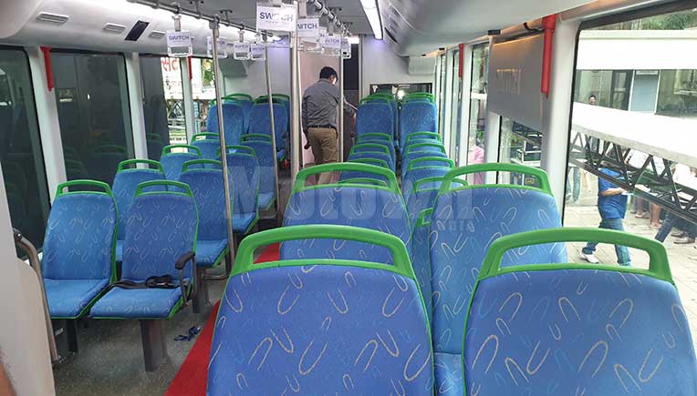Ashok Leyland EV arm Switch Mobility unveils India’s 1st electric double-decker bus 