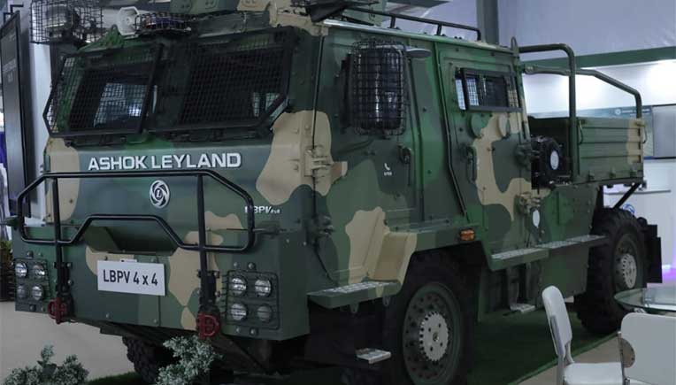 Ashok Leyland exhibits 3 advanced products at DefExpo 2022
