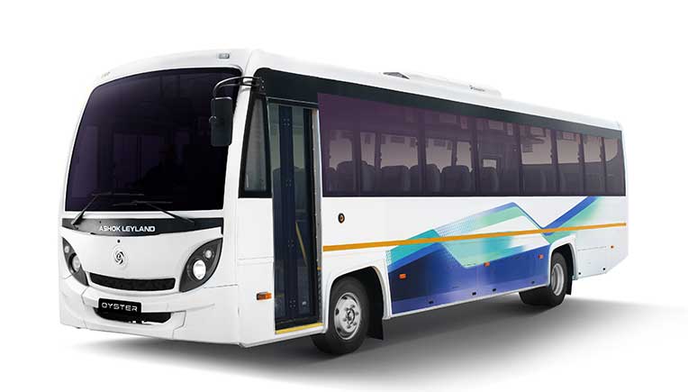 Ashok Leyland launches Oyster- next gen AC Midi-Bus 
