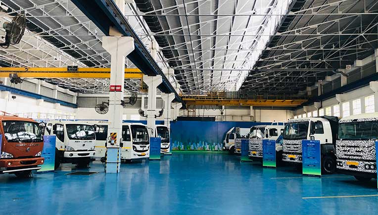 Ashok Leyland showcases BS-VI trucks and buses