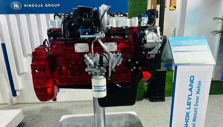Ashok Leyland unveils cutting-edge ‘AL H6 Engine - CEV Stage V’ at EXCON 2023