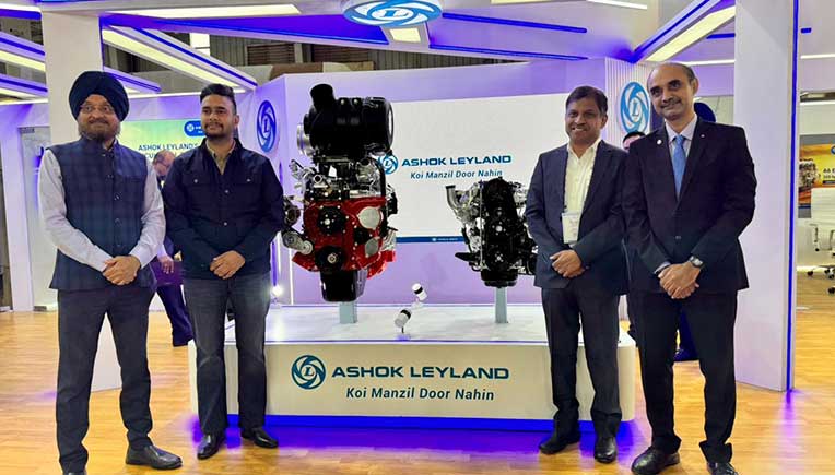 Ashok Leyland unveils next-gen compact engine series at Excon 2025
