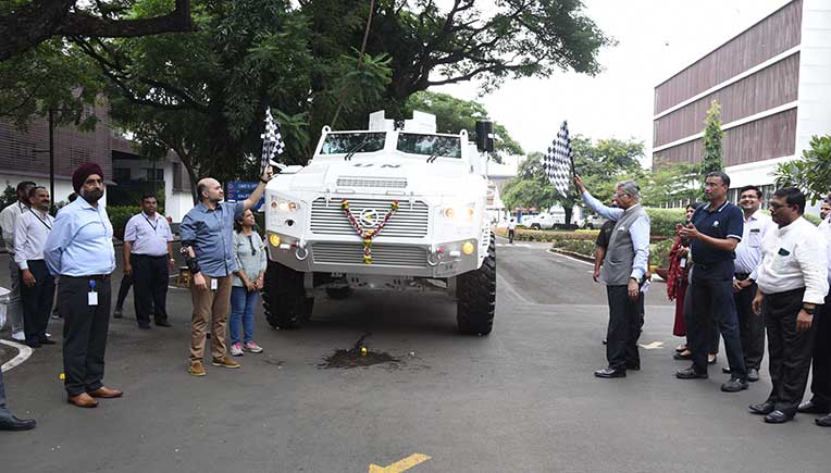 Bharat Forge dispatches Kalyani M4 vehicles for UN Peacekeeping Missions