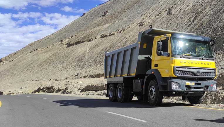 BharatBenz sales, service, parts now at world’s highest motorable region