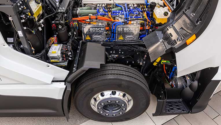 Bosch starts volume production of its fuel-cell power module