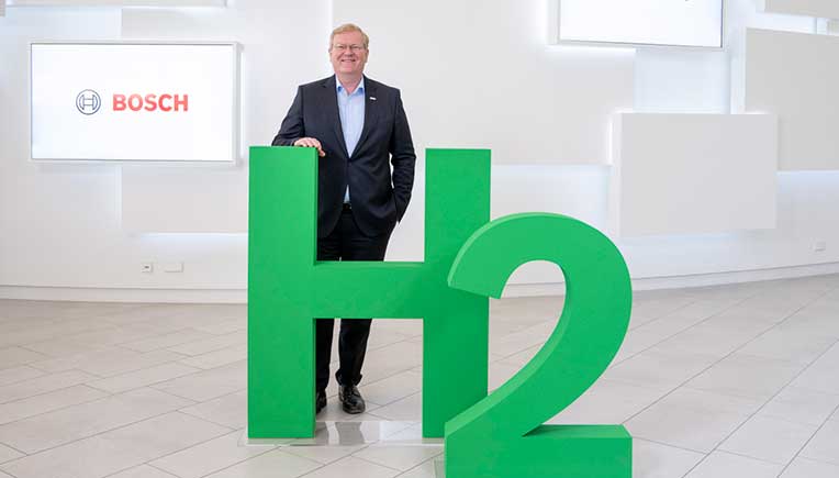 Dr. Stefan Hartung, chairman of the board of management of Robert Bosch GmbH