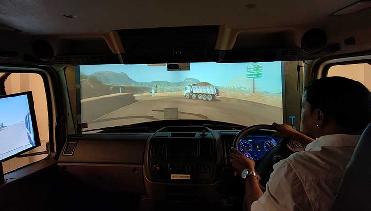 DICV launches BharatBenz Simulated Driver Trainer