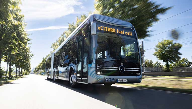 Daimler Buses to showcase eCitaro G fuel cell, e-mobility services 