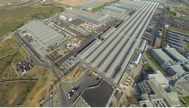 Daimler-India-Commercial-Vehicles-Oragadam,-Chennai_aerial-view