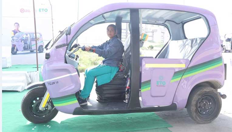 ETO Motors, Delhi Metro deploy 45 e-3W at Kalkaji Metro Station