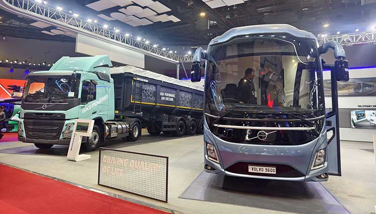 EV, LNG dominate VECV’s display at Bharat Mobility Global Expo 2025