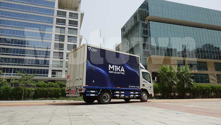 EXCLUSIVE: Omega Seiki Mobility unveils 3.5 tonne M1KA electric truck