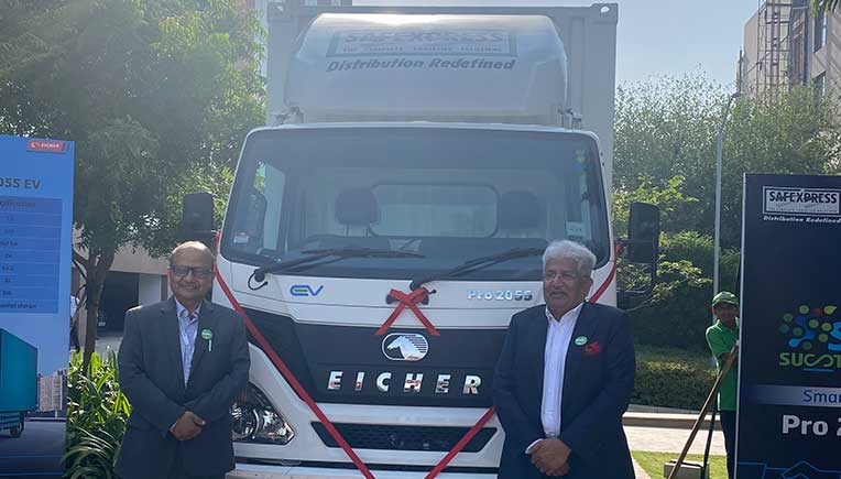 Eicher, Safexpress announce milestone towards sustainable logistics