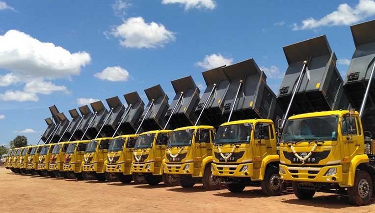 Eicher Trucks & Buses completes 315th vehicle delivery to KNR Constructions 