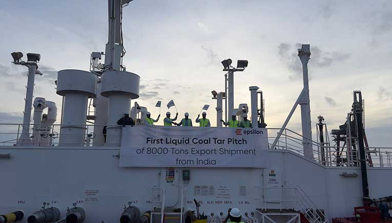 Epsilon Carbon becomes first Indian company to export liquid coal tar pitch