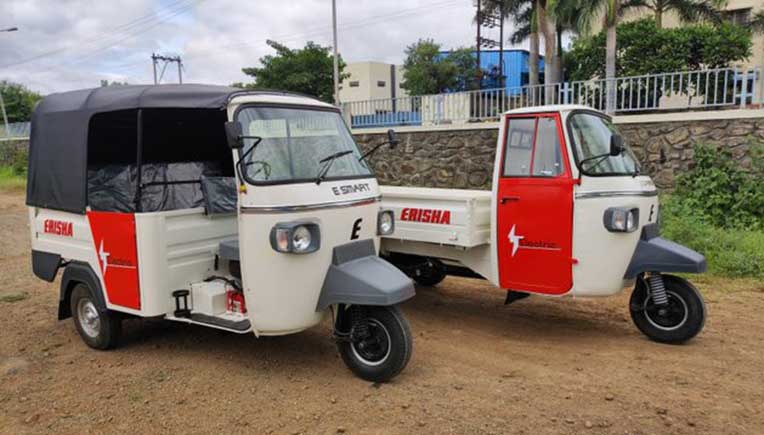 Erisha E Mobility launches 3 new L5 category electric vehicles 
