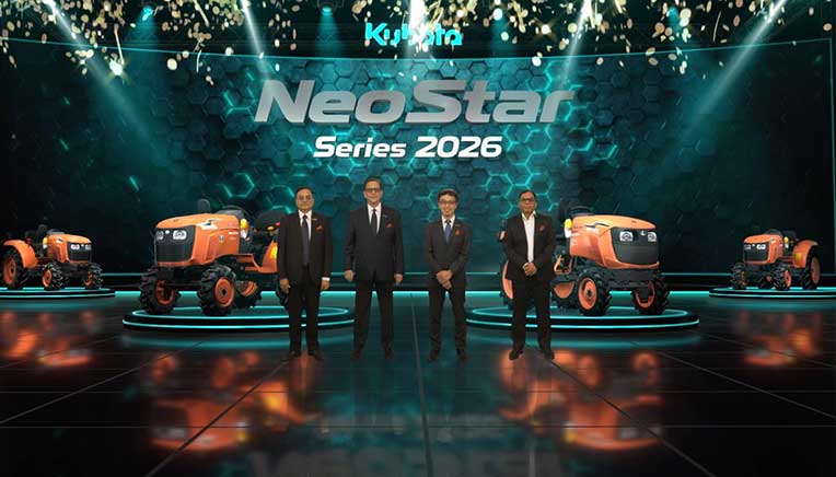 Escorts Kubota unveils Kubota NeoStar compact, narrow tractor series