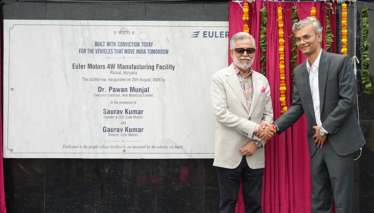 Euler Motors inaugurates dedicated 4W manufacturing line at Palwal