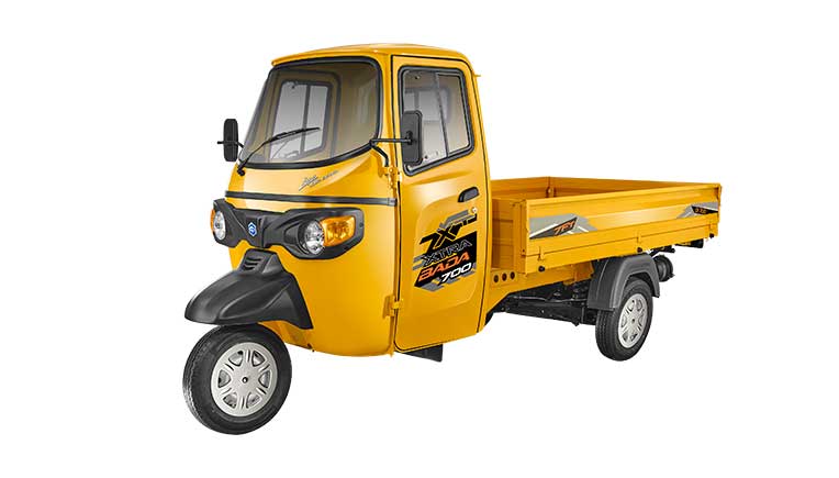 Piaggio Ape Xtra Bada 700 bags order from Heidelberg Cement 