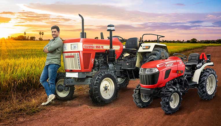 Swaraj Tractors extends association with MS Dhoni