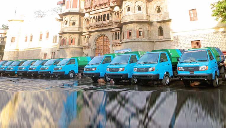 Switch Mobility flags off 100 Switch IeV3 for waste management in Indore