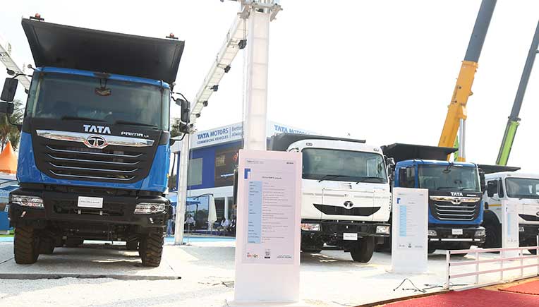 Tata Motors launches most powerful tipper Prima 3540.K at Excon 2025
