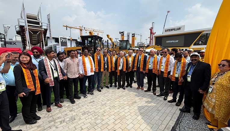 Gainwell CAT launches CAT 355 Excavator 