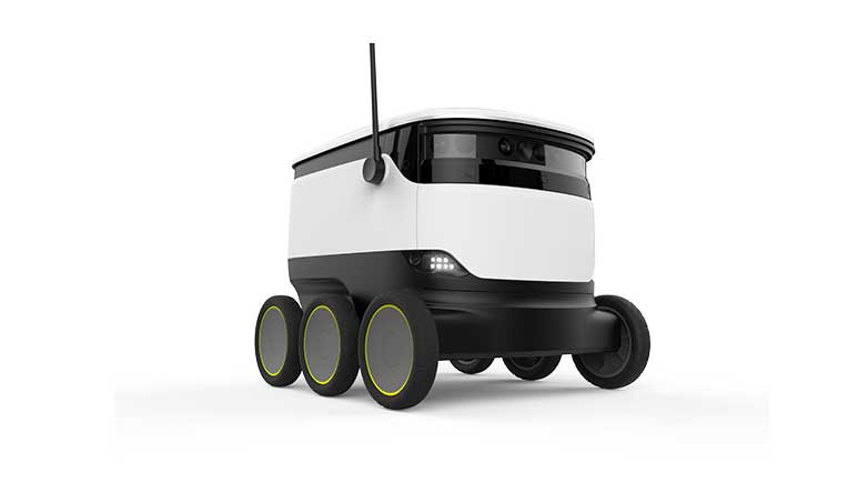 Goodyear airless tyre technology for autonomous Starship robots 