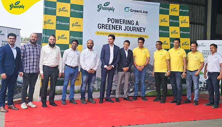 Greenply ties with GreenLine to drive logistics with LNG-powered trucks