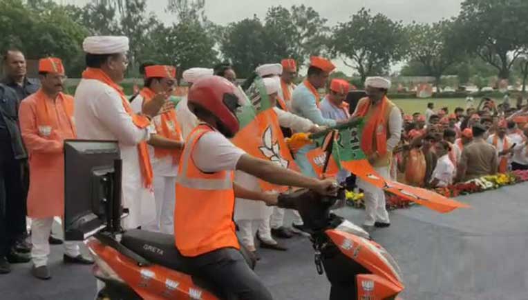Greta Electric Scooters, the wheels for NAMO Kisan Panchayat Programme