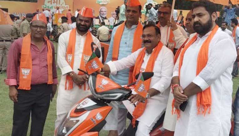 Greta Electric Scooters, the wheels for NAMO Kisan Panchayat Programme